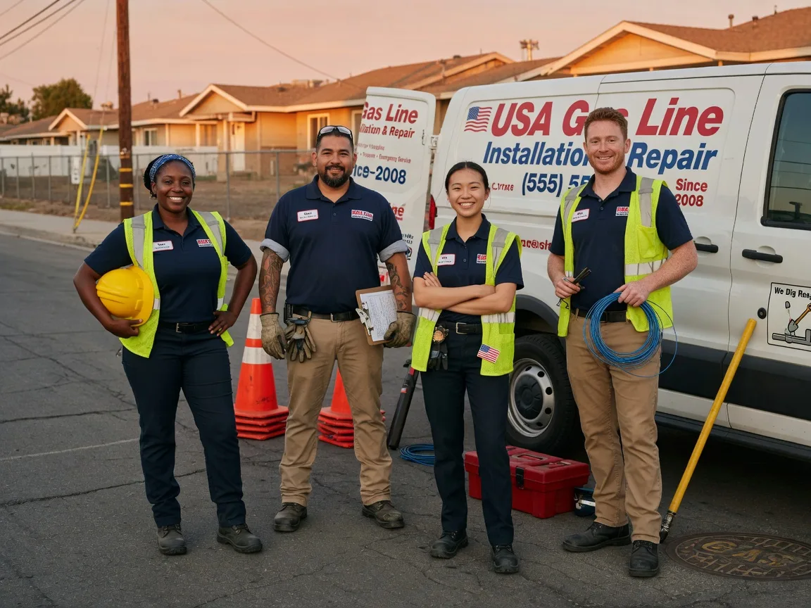 Gas Line Installation company in Kempton, IN